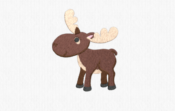 Baby Moose: A Cozy Holiday Embroidery Review