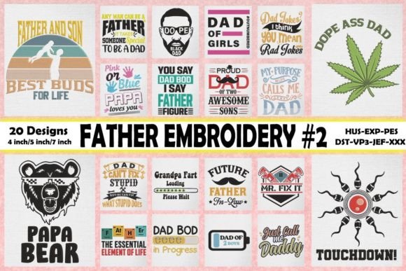 Father Embroidery Bundle 2: A Holiday Review