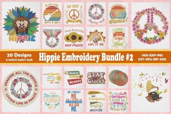 Hippie Embroidery Bundle 2: A Designer’s Review