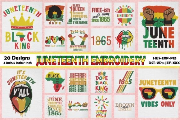 Juneteenth Embroidery Bundle: A Designer’s Review