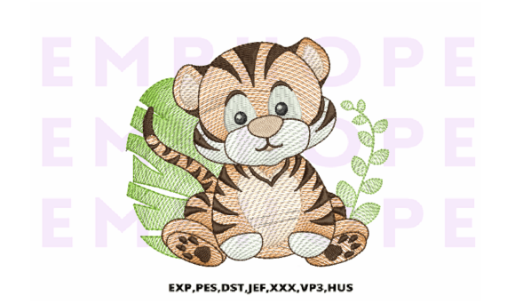 Jungle Animal Tiger: A Seasonal Embroidery Review
