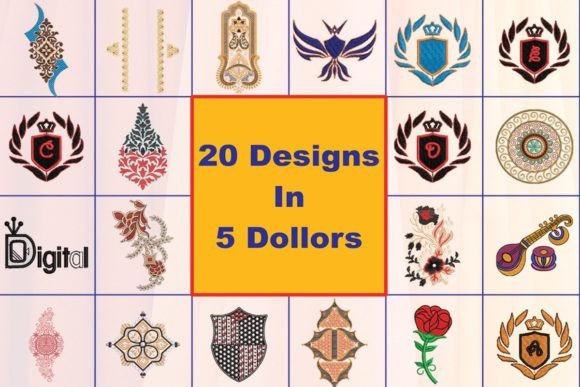 Review: Embroidery Designs Bundle for Craft Fairs