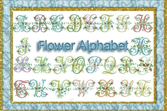 Review: Flower Alphabet Embroidery Bundle for Custom Projects