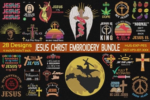 Review: Jesus Christ Embroidery Bundle for Handmade Gifts
