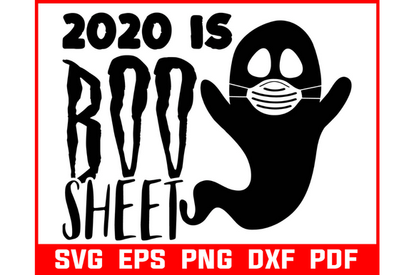 Reviewing 2020 is Boo Sheet Halloween Embroidery