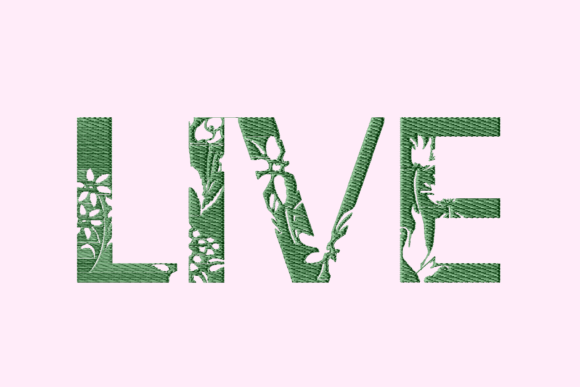 Reviewing Live Floral Text Cut Out for Real Projects
