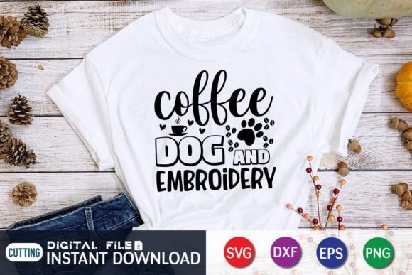 Reviewing the Coffee Dog SVG for Embroidery