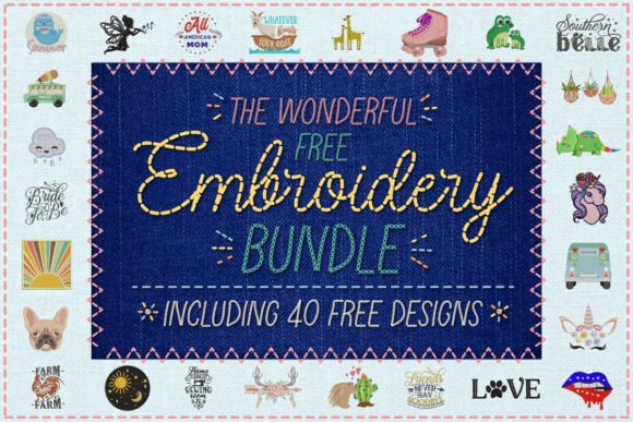 Reviewing The Wonderful Free Embroidery Bundle